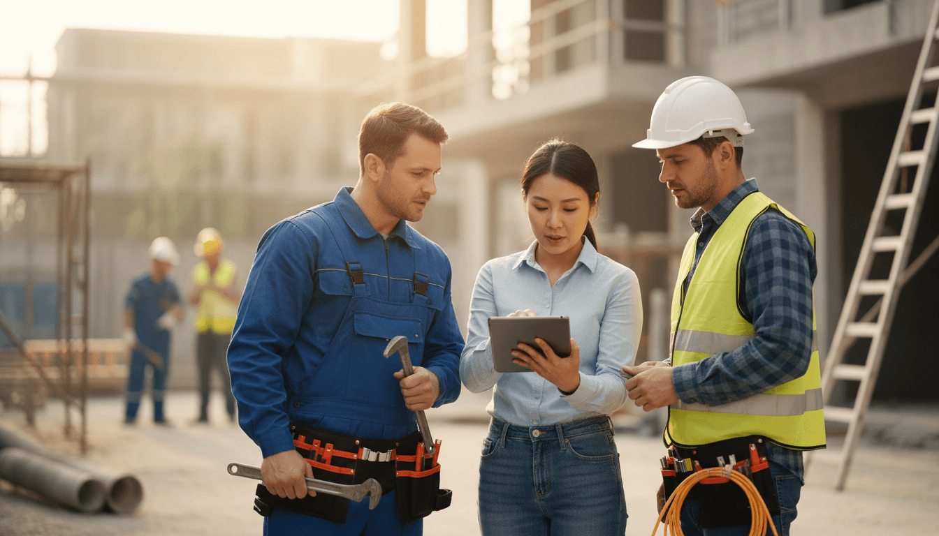 Property operations coordinator managing third-party service providers and contractors